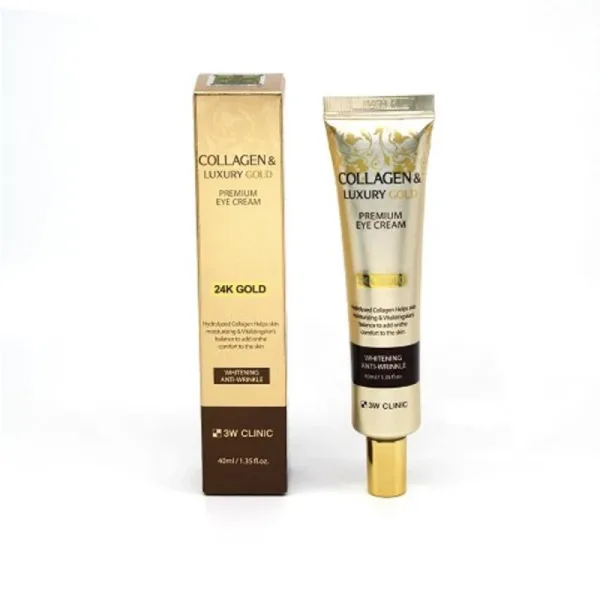3W Clinic Collagen & Luxury Gold Premium Eye Cream 40ml