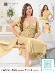 Premium Silk Nighty Set for Women