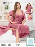 Premium Silk Nighty Set for Women