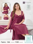 Premium Silk Nighty Set for Women